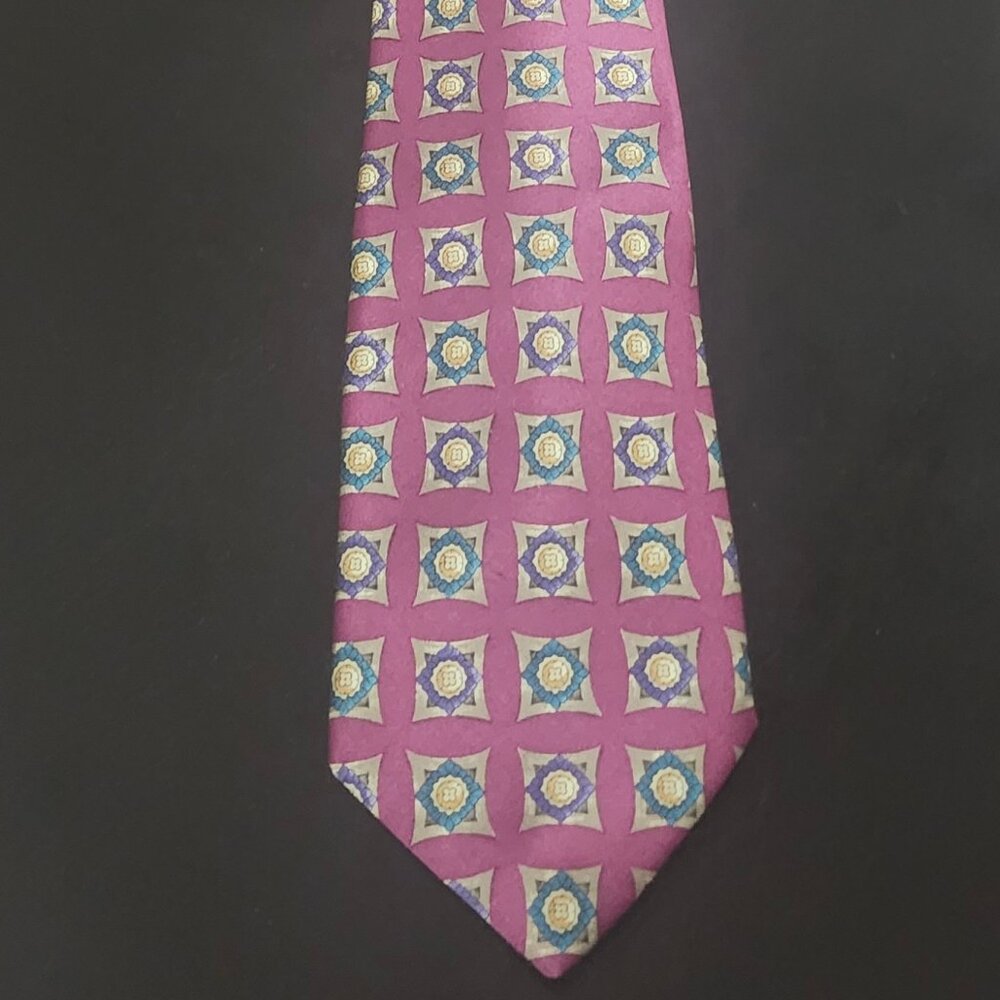 Robert Talbott Purple Pattern - Silk Tie